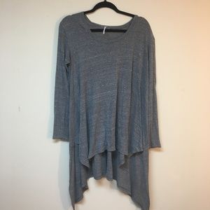 Free People Thermal Asymmetrical Flowy Long Sleeve